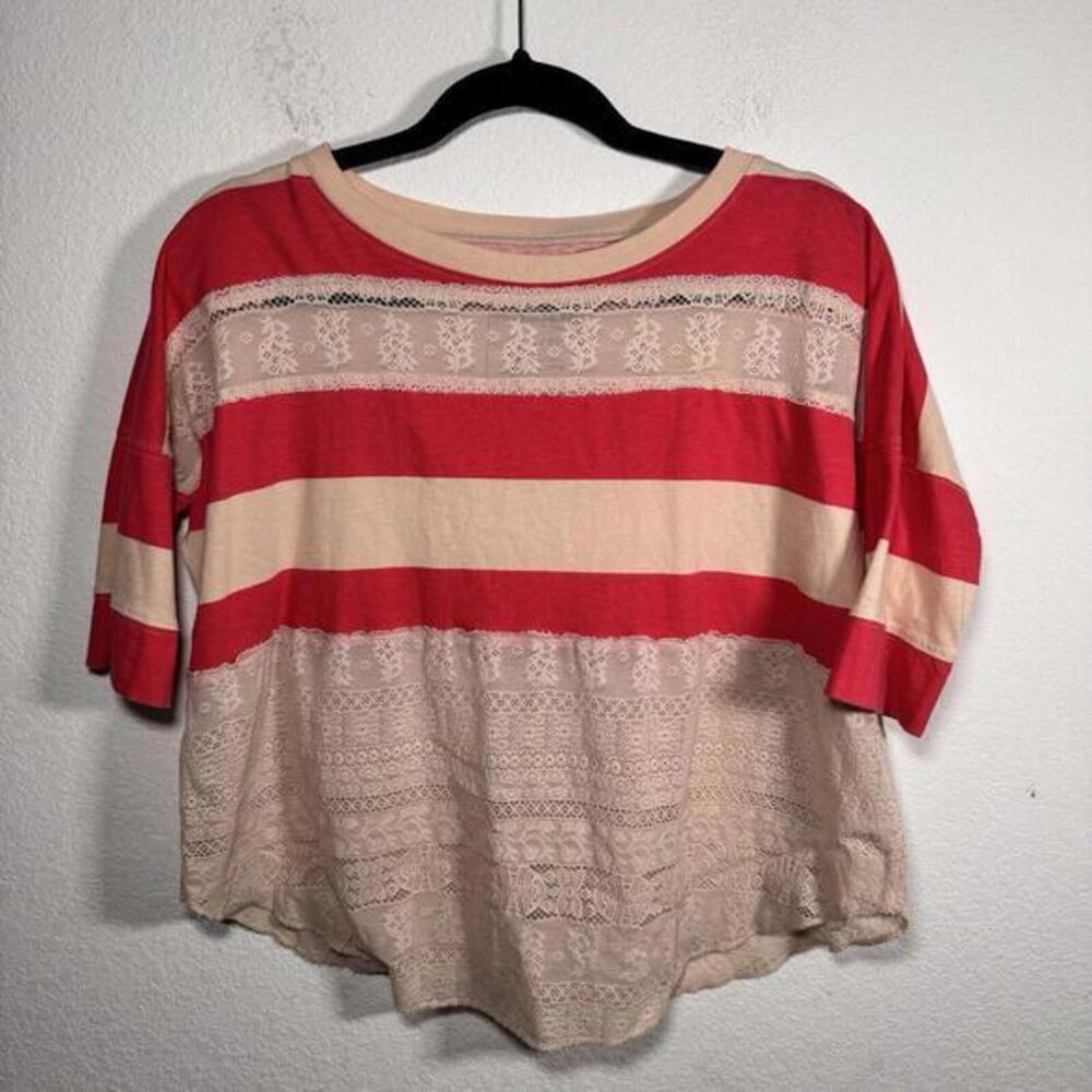 We The Free Shirt Laced Bottom Size XS